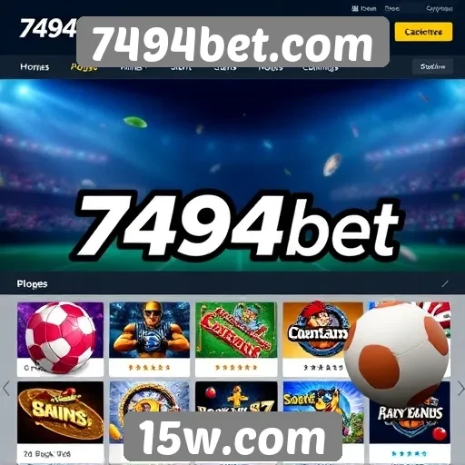 Opções de jogos disponíveis no 7494bet.com
